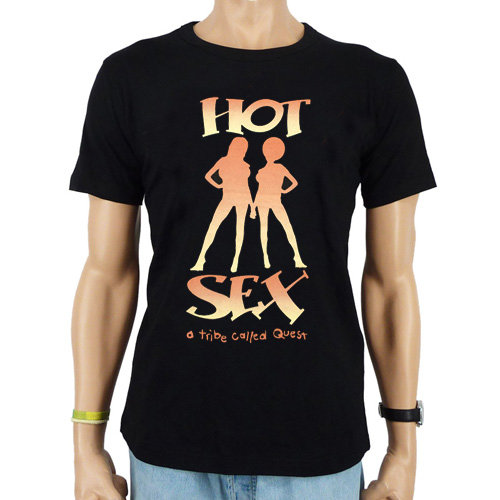 A Tribe Called Quest Hot Sex Hiphop Heren Zwart T Shirt